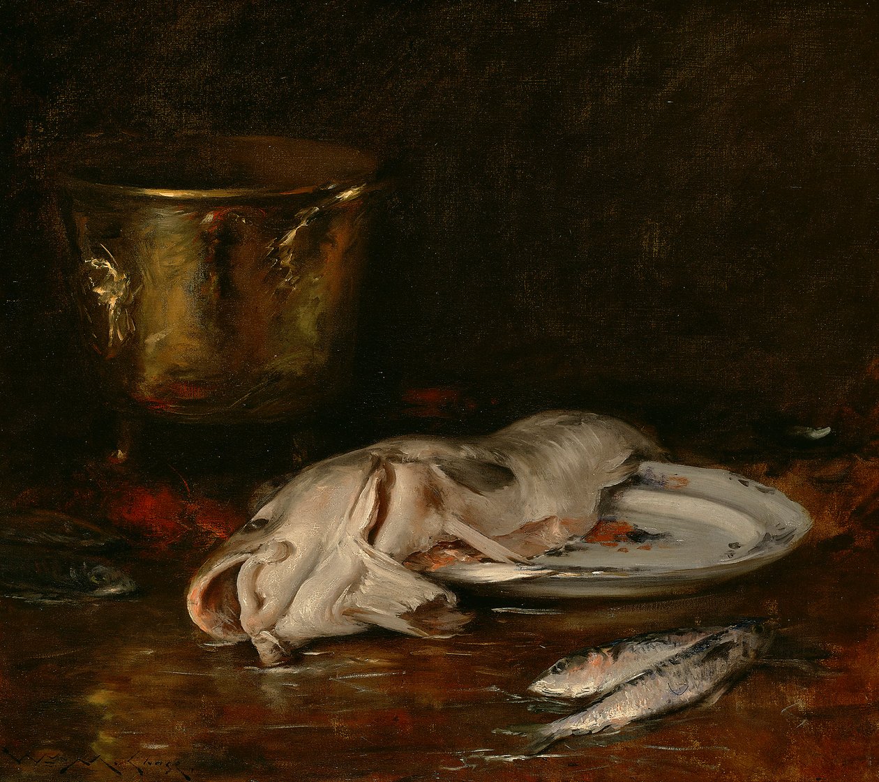 En engelsk torsk, 1904 af William Merritt Chase