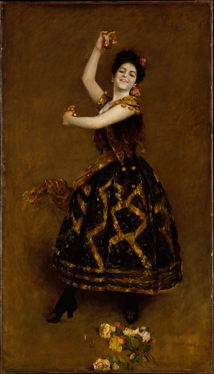 carmencita af William Merritt Chase