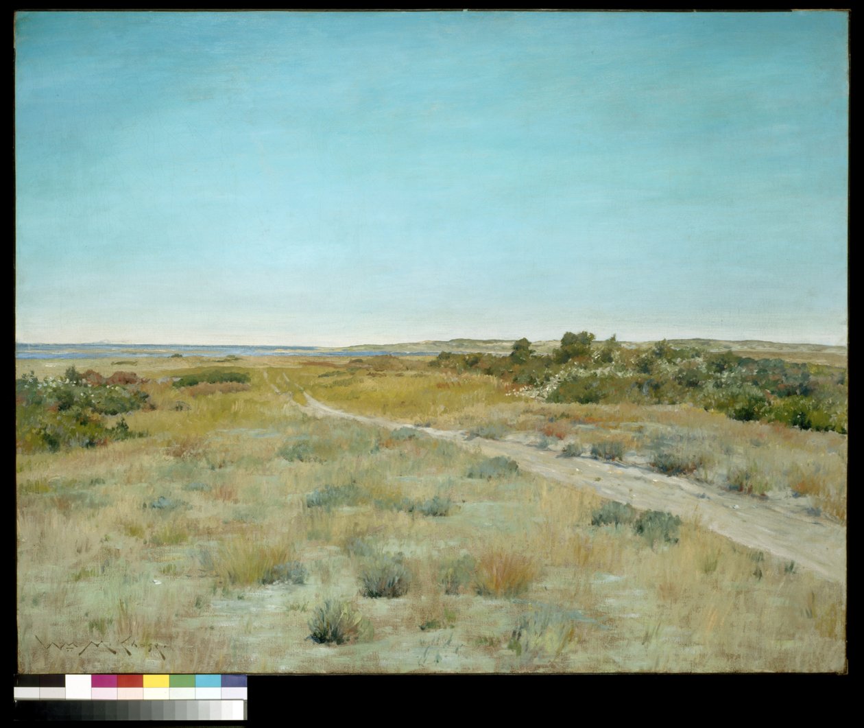 First Touch Of Autumn (olie på lærred) af William Merritt Chase