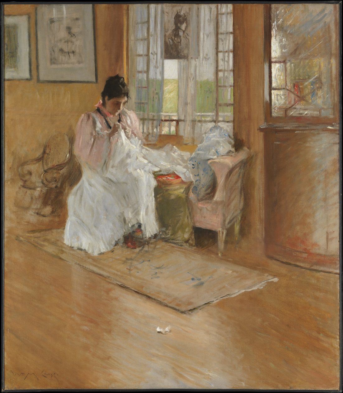 Til den lille af William Merritt Chase