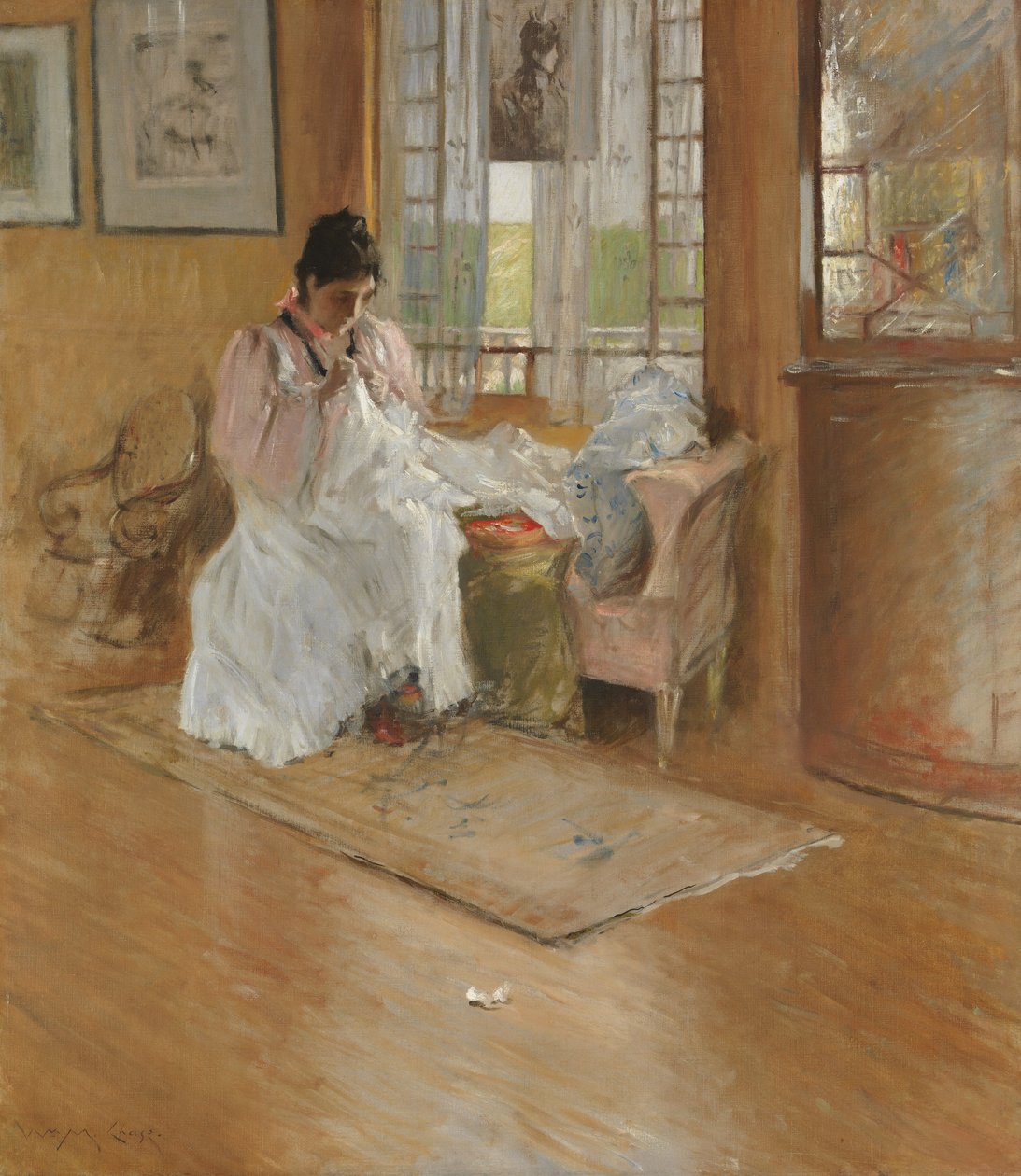Til den lille, ca. 1896. af William Merritt Chase