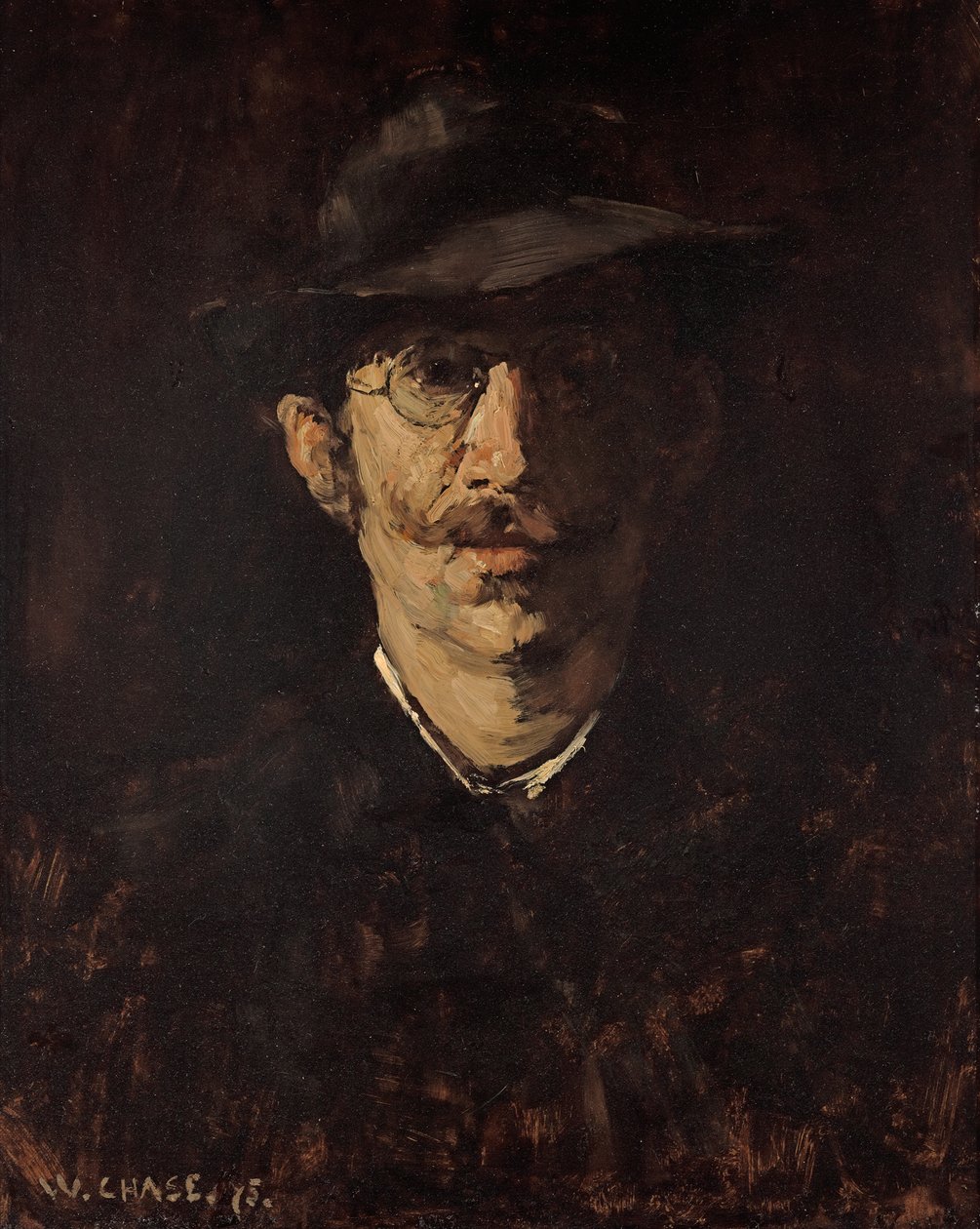 Tysk: Portræt Hugo von Habermann af William Merritt Chase
