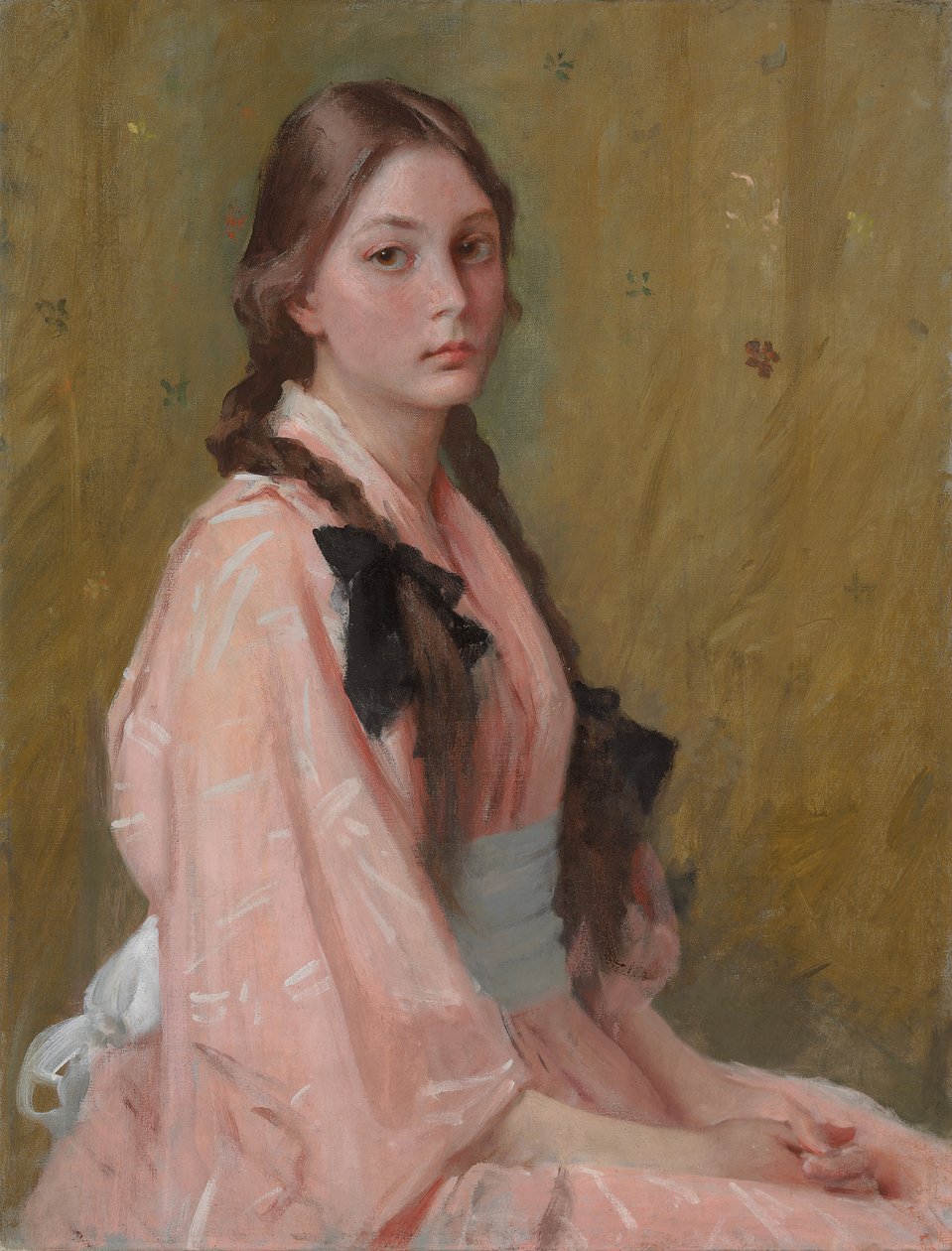 Mona, datter af fru R. William Merritt Chase, ca. 1894 af William Merritt Chase