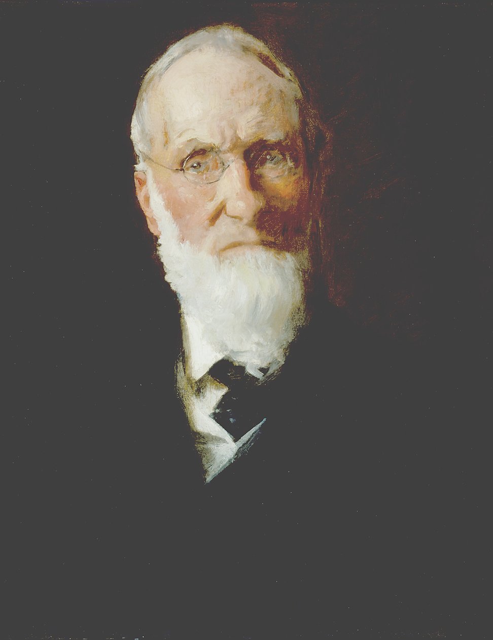 Portræt af min far, David H. Chase (olie på lærred) af William Merritt Chase