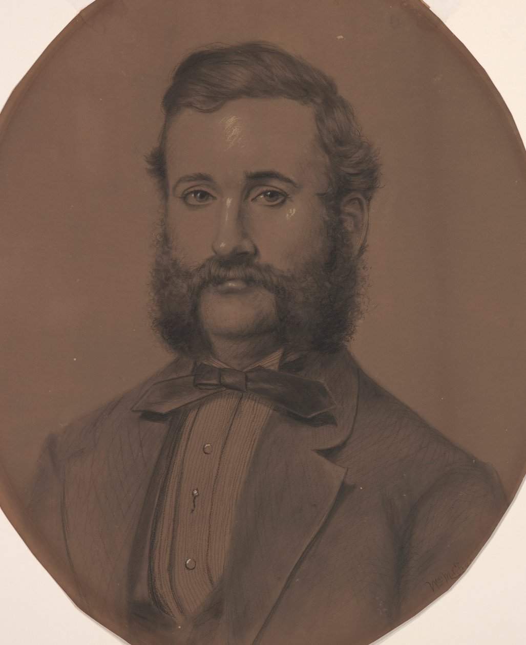 Portræt af kaptajn Wallace Foster af William Merritt Chase