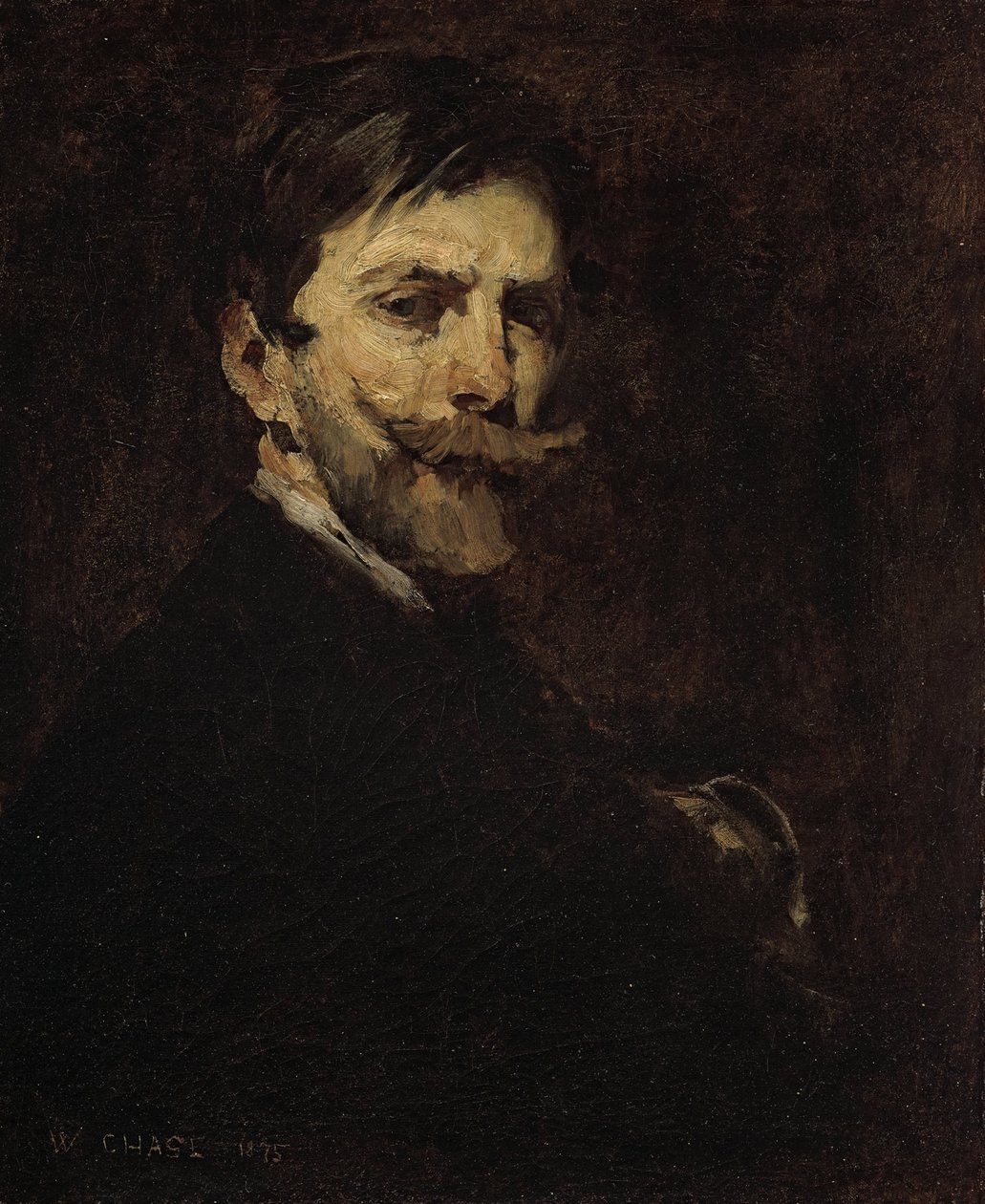 selvportræt af William Merritt Chase