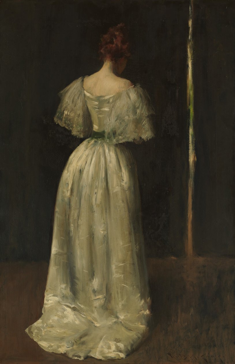 Dame fra det syttende århundrede, ca. 1895. af William Merritt Chase