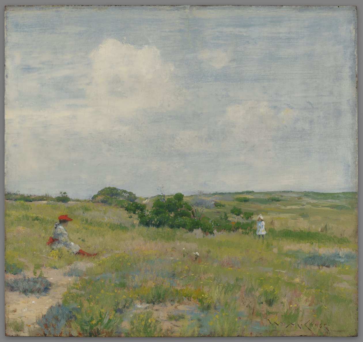 Shinnecock Hills af William Merritt Chase