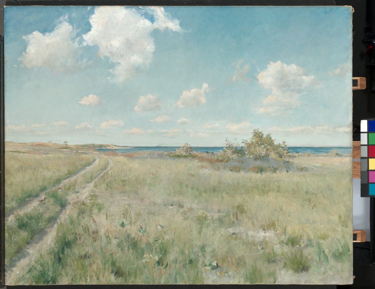 Den gamle vej til havet, c.1893 af William Merritt Chase