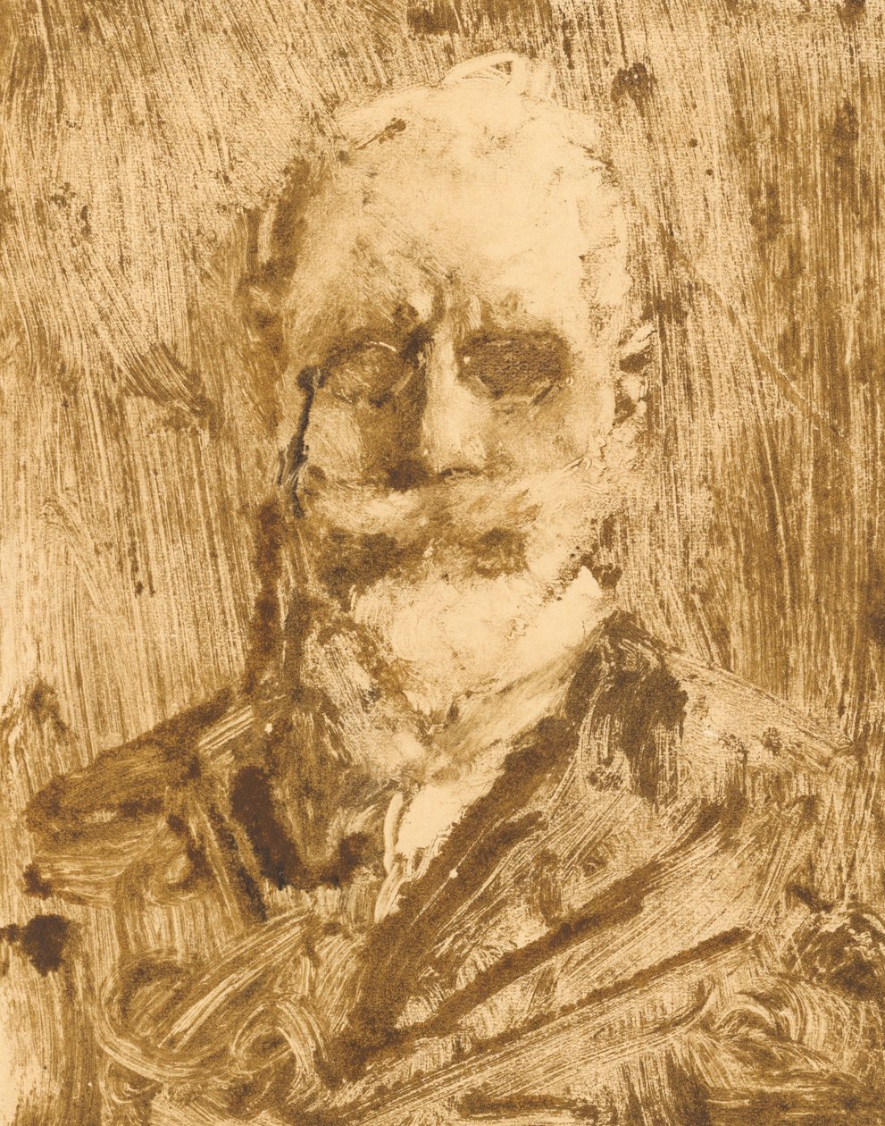 Selvportræt af William Merritt Chase af William Merritt Chase