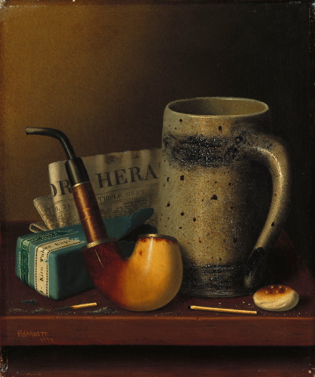 Herald, 1878 af William Michael Harnett