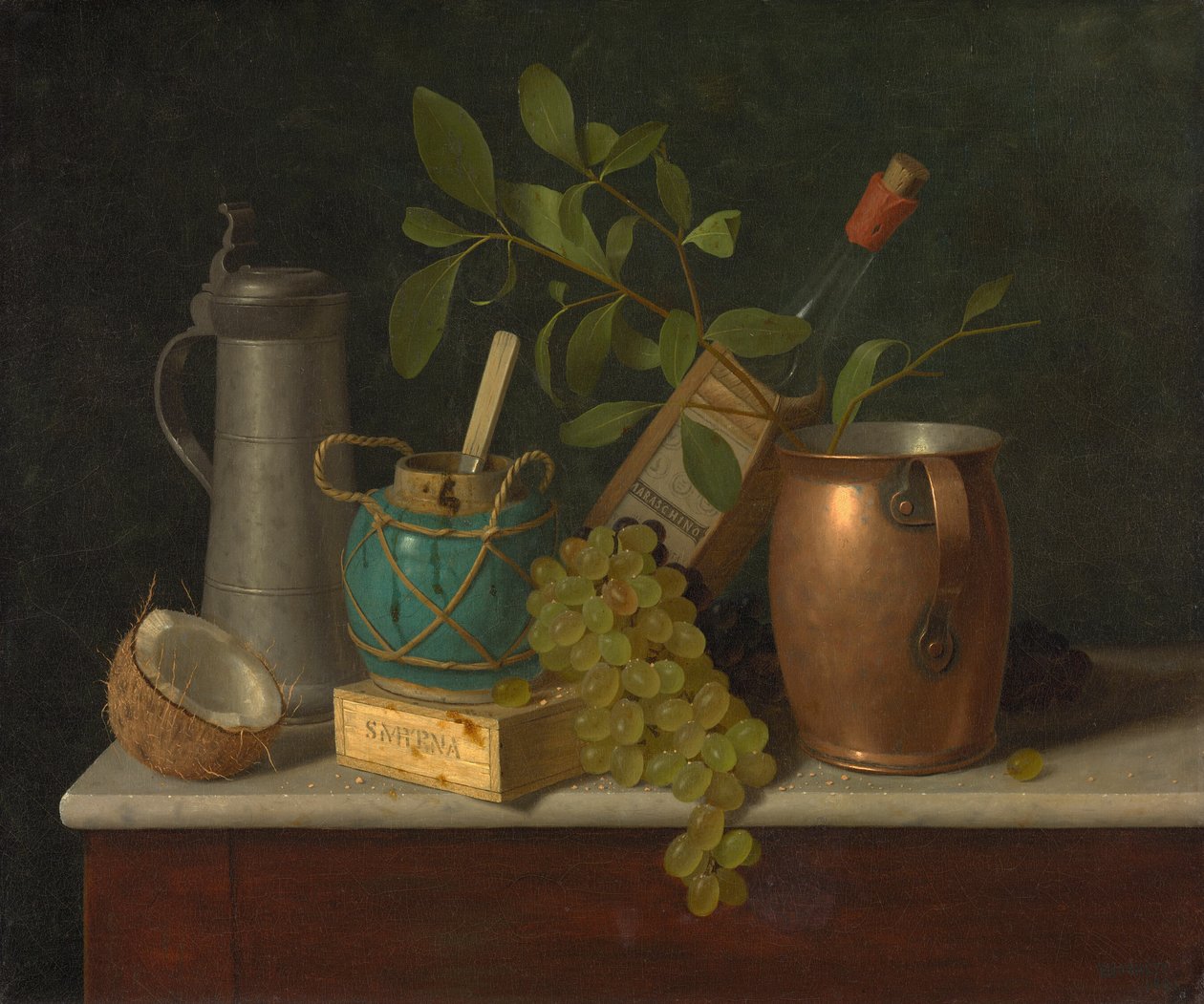 Bare dessert af William Michael Harnett