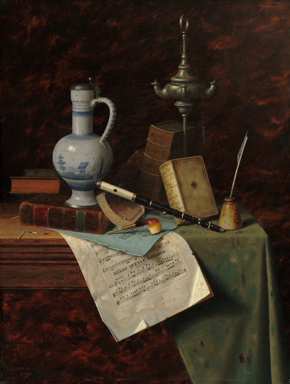 Mine ædelstene af William Michael Harnett