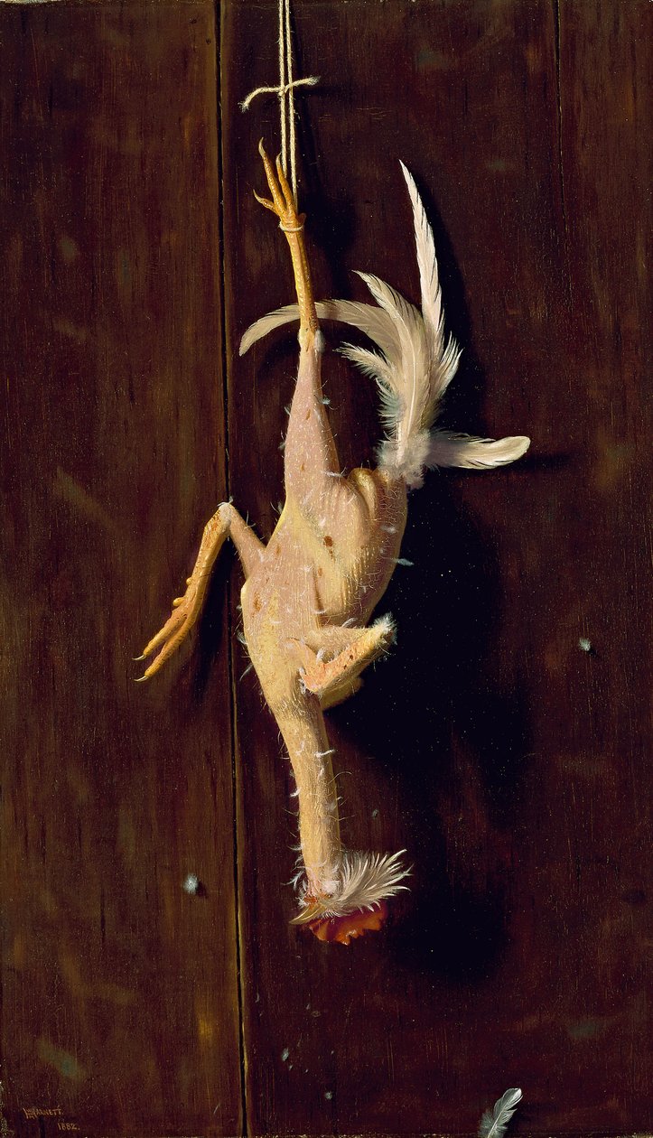 Plukket rent, 1882 af William Michael Harnett