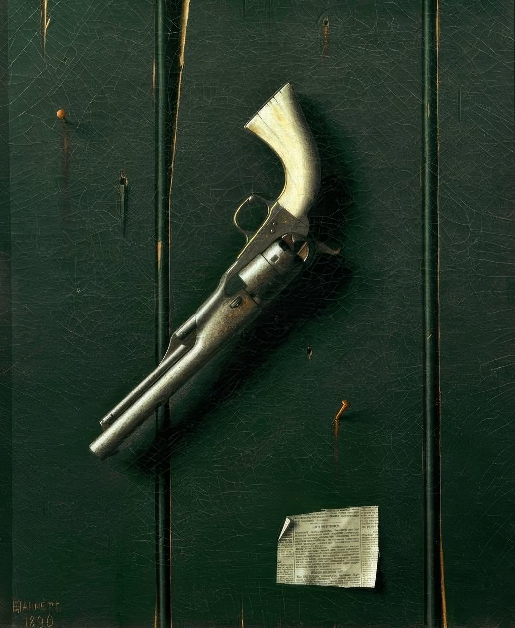 Det trofaste føl af William Michael Harnett