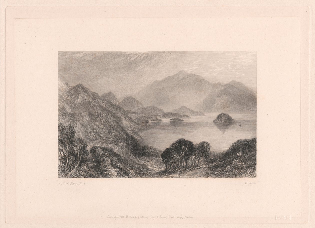 Loch Katrine af William Miller