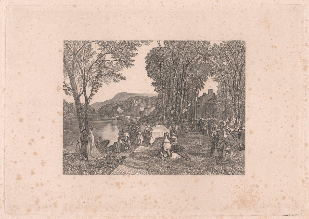 Paladset La Belle Gabrielle af William Miller