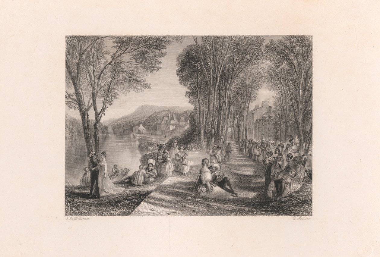 Paladset La Belle Gabrielle af William Miller