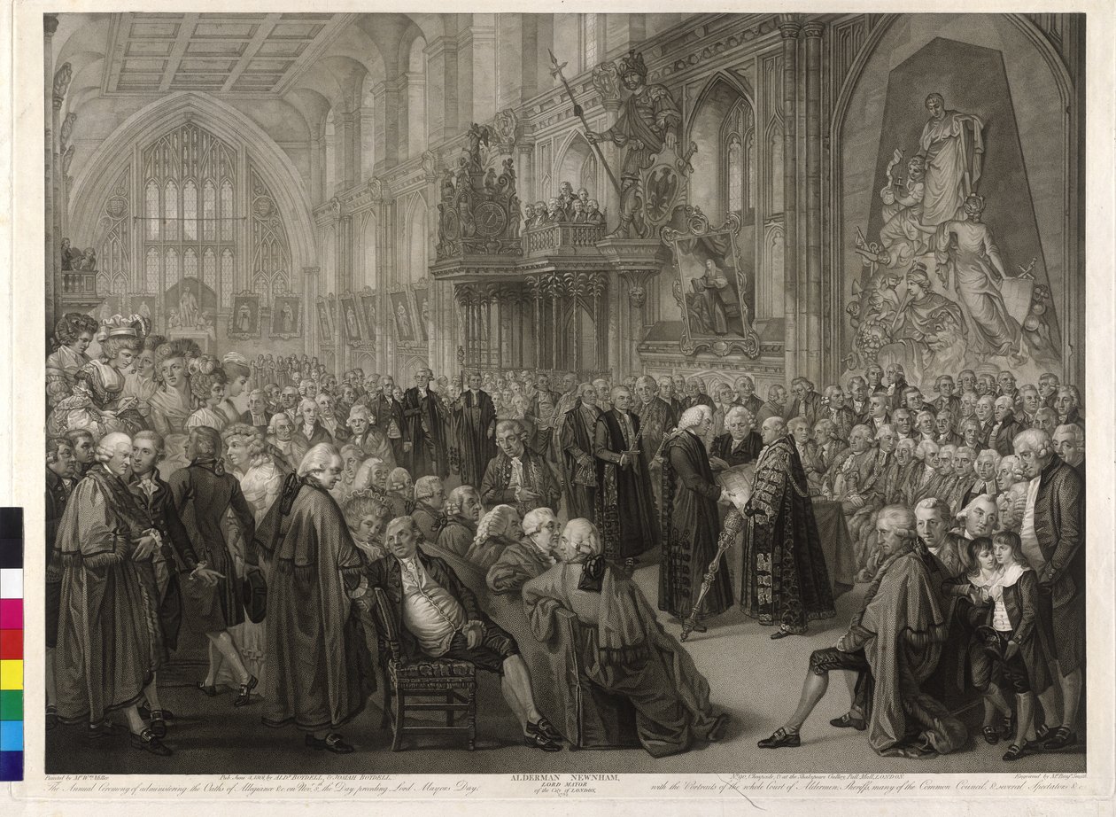 Londons borgmester Nathaniel Newnham af William Miller