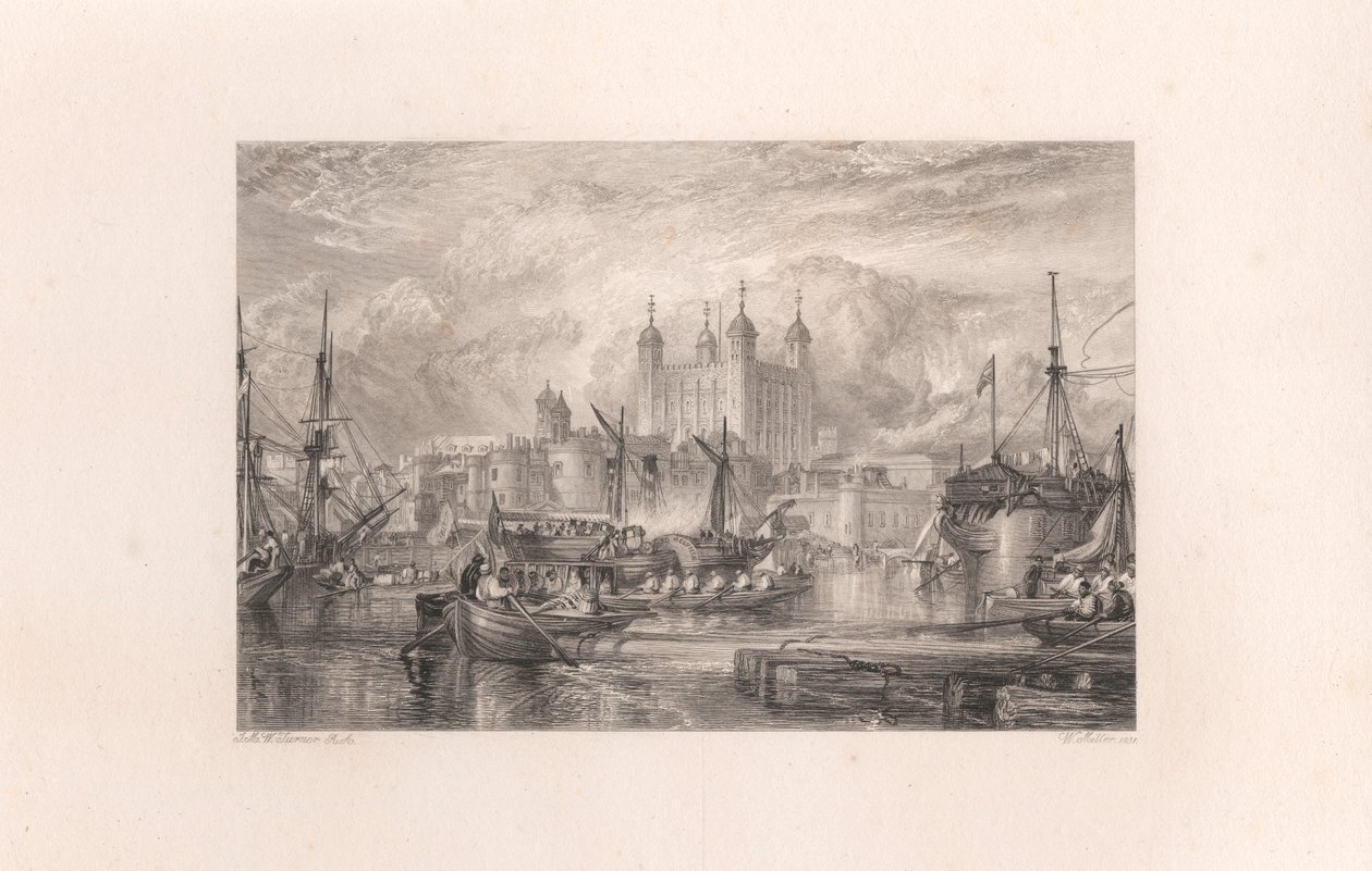 The Tower of London af William Miller