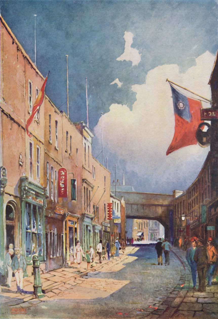Chinatown, 1920, 1920 af William Monk
