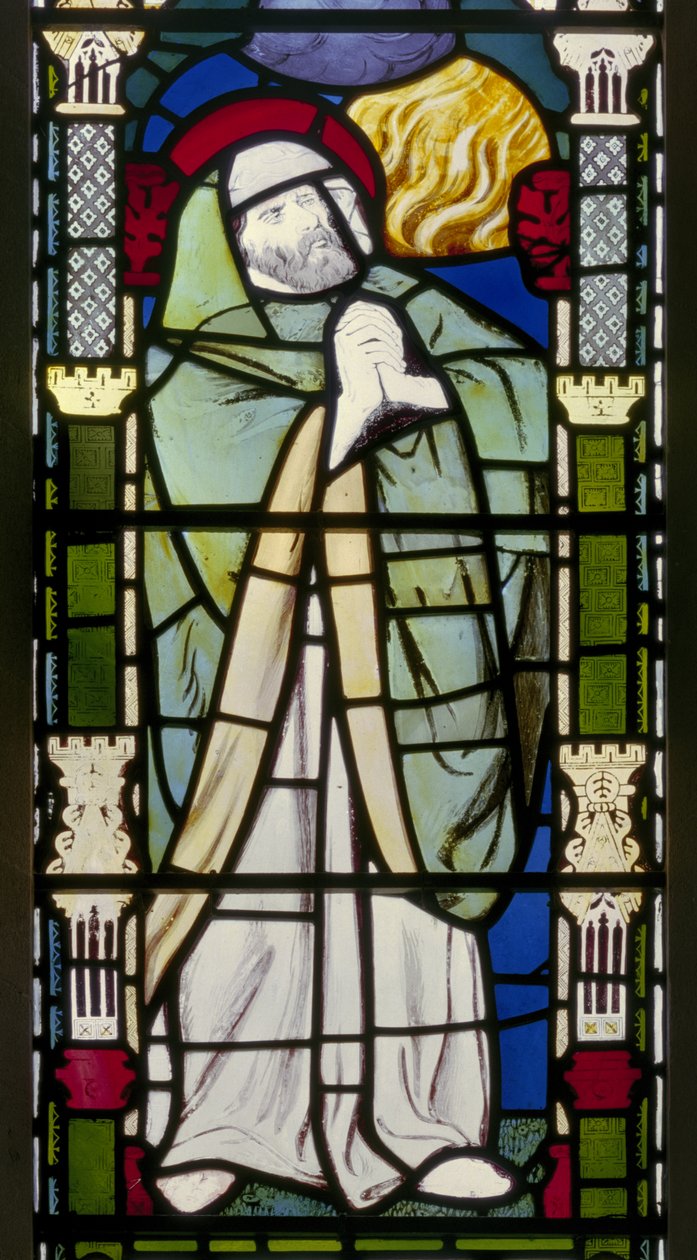Banstead, All Saints, Morris Marshall & Faulkner & Co, William Morris, Ezekiel af William Morris