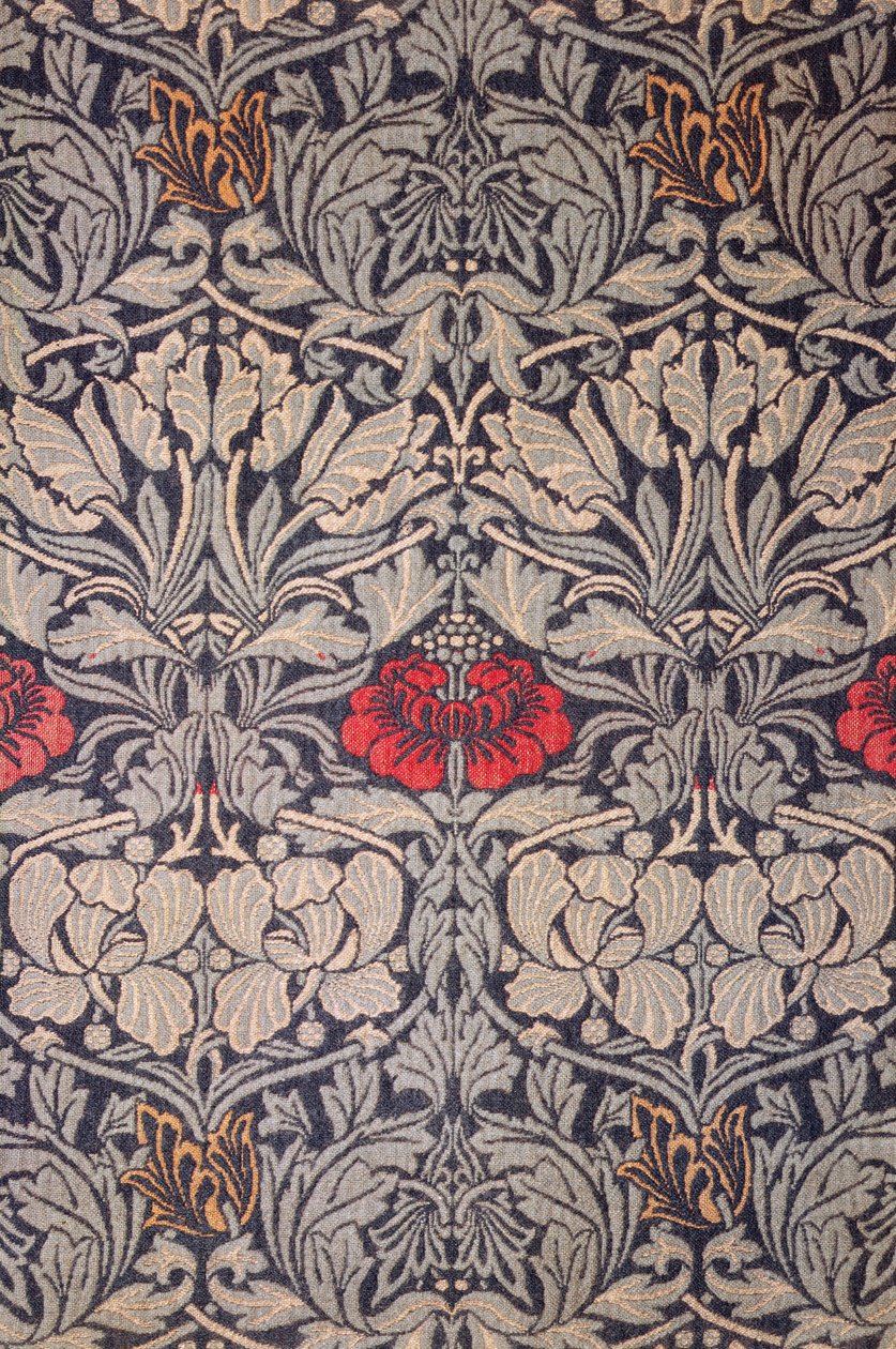 Stof fra Hammersmith Terrace (tekstil) af William Morris