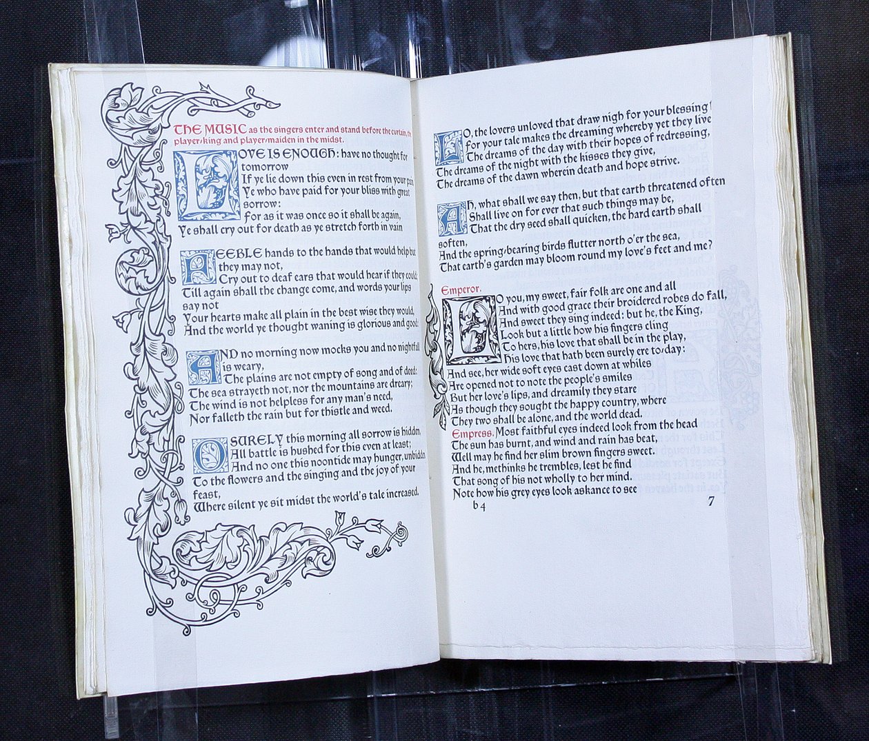 Love is Enough, udgivet af Kelmscott Press af William Morris