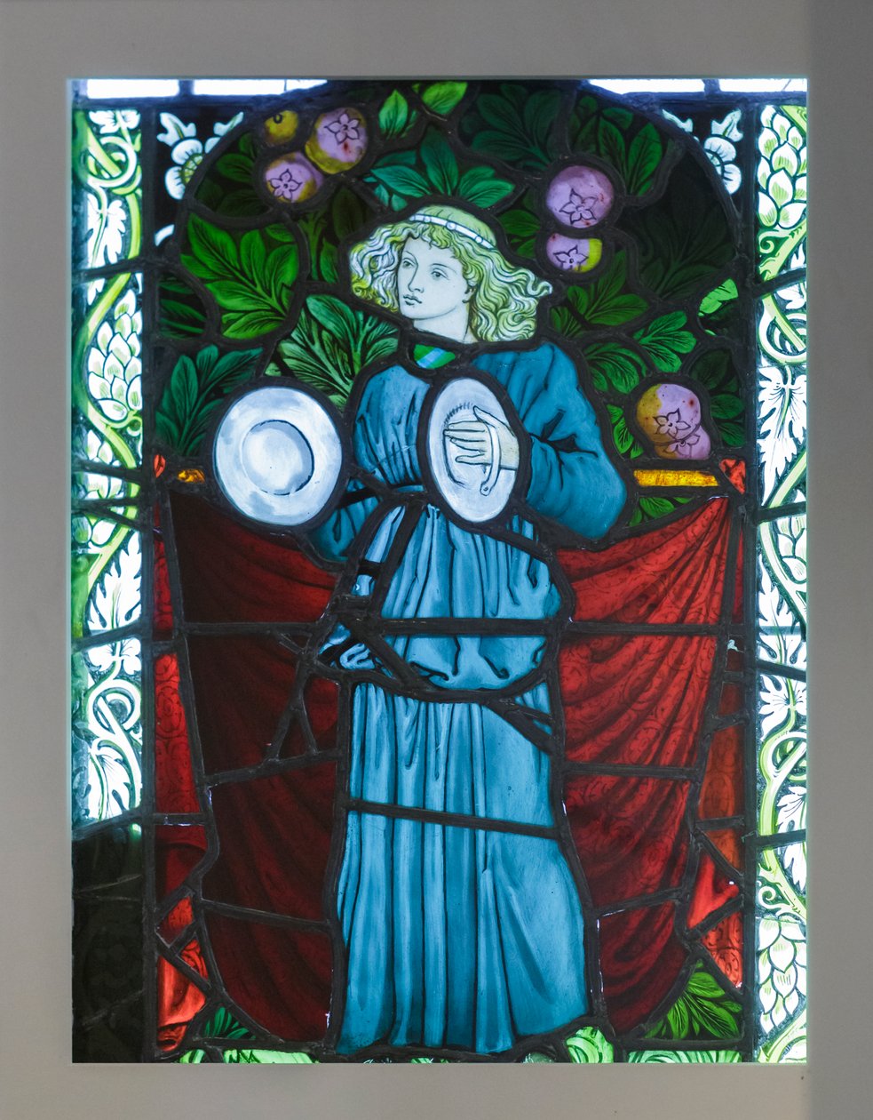 Minstrel med bækkener, designet af William Morris af William Morris