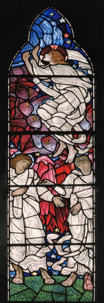 The Ascension, 1881 (farvet glas) af William Morris