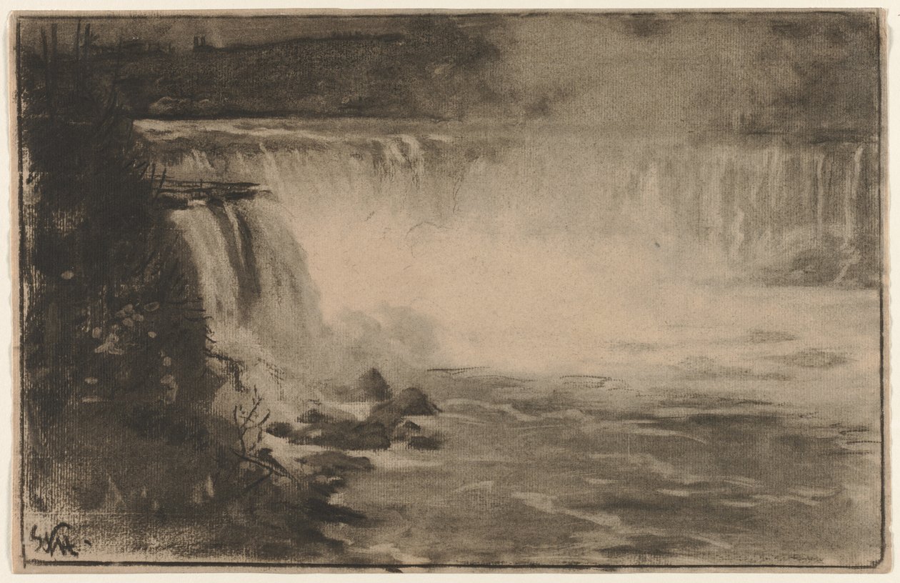 Niagara Falls, 1878. af William Morris Hunt
