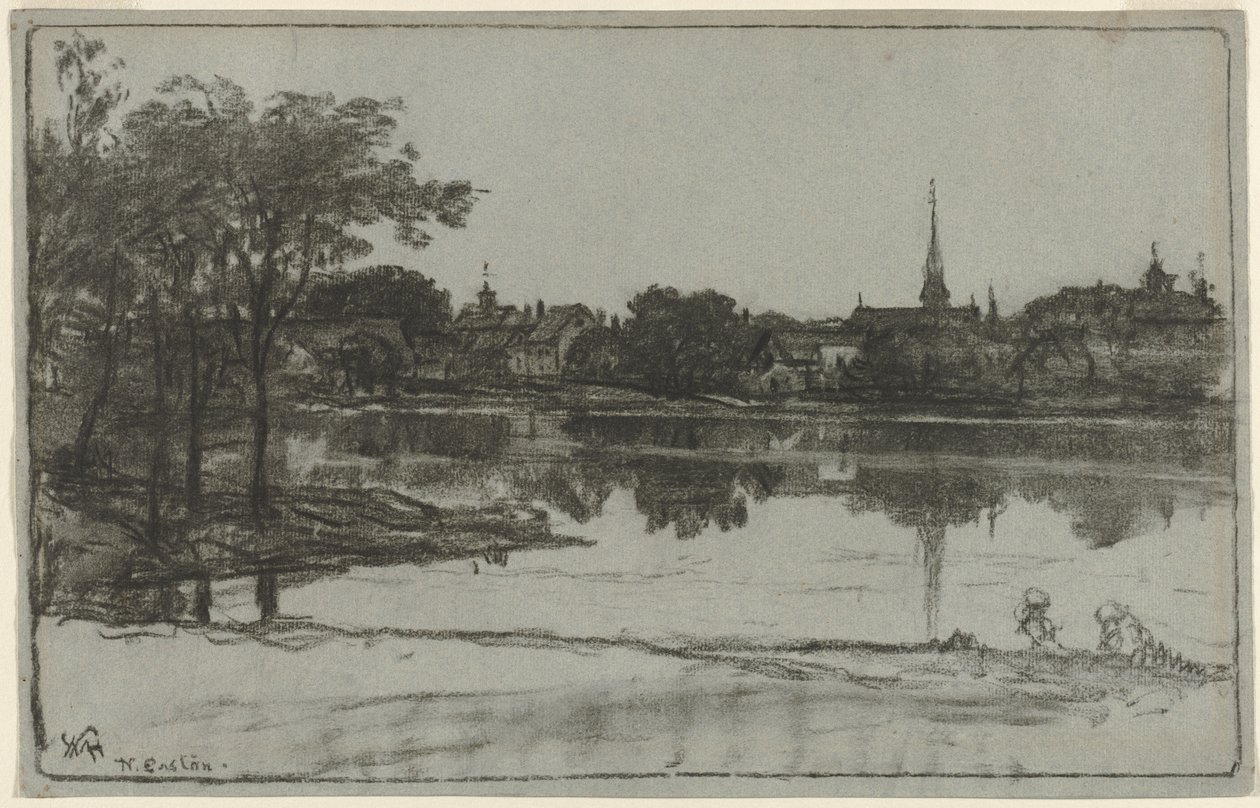 North Easton, Massachusetts af William Morris Hunt