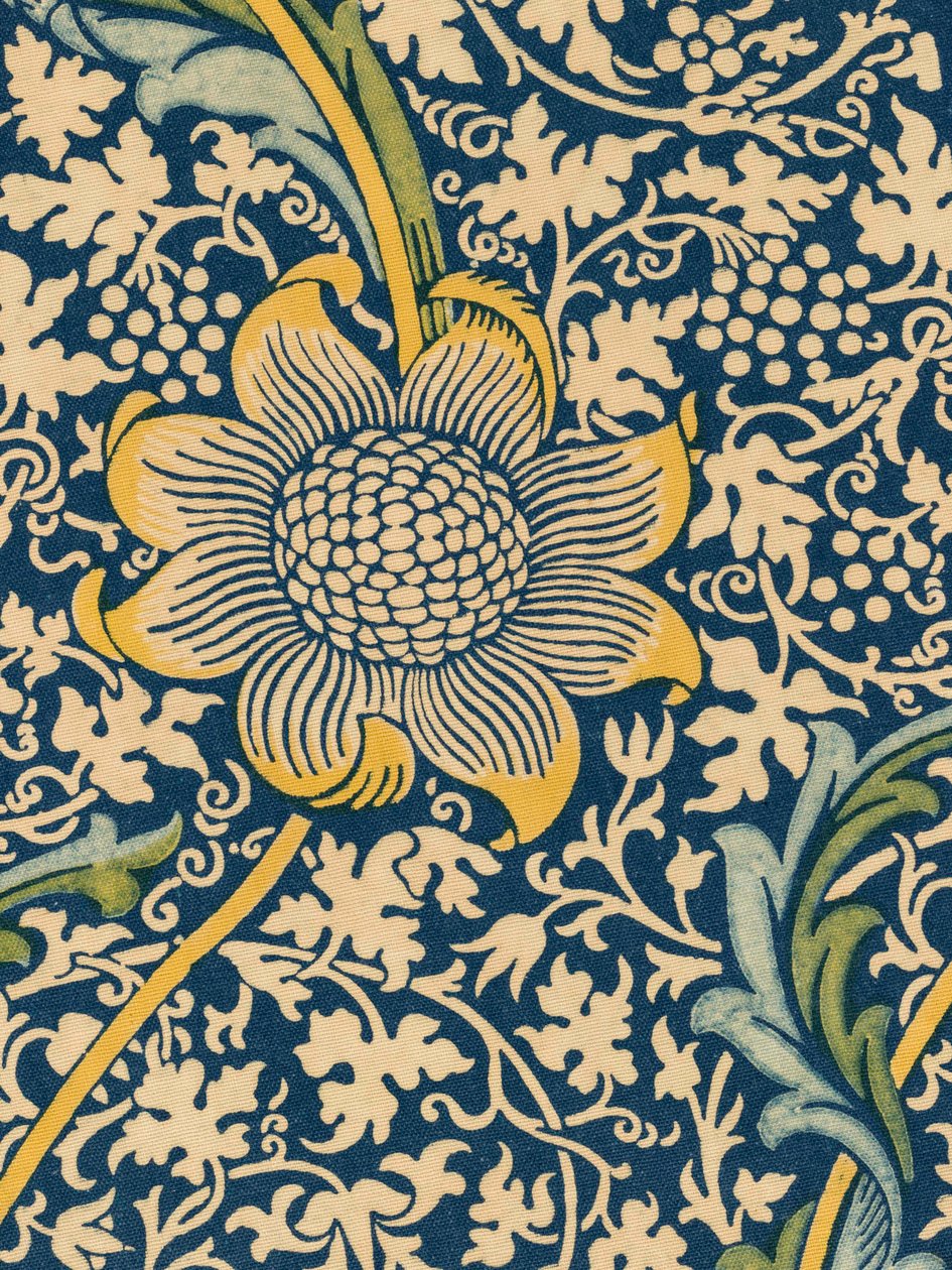 Dekorativt stof, 1876. af William Morris Tapestry Works