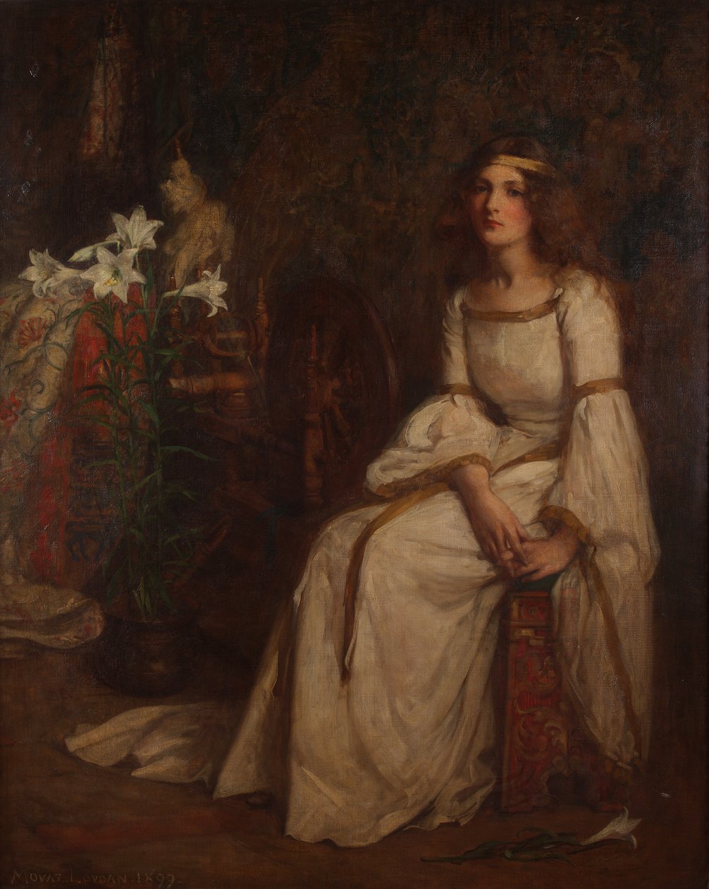 Elaine, 1899 af William Mouat Loudan