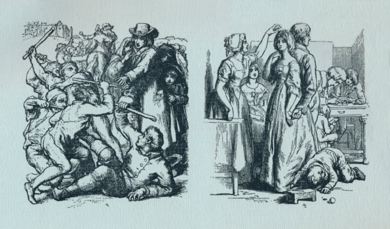 Illustrationer til Vicar of Wakefield Goldsmith., c1800-1860, 1923 af William Mulready