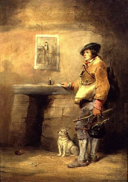 Irsk Tinker af William Mulready