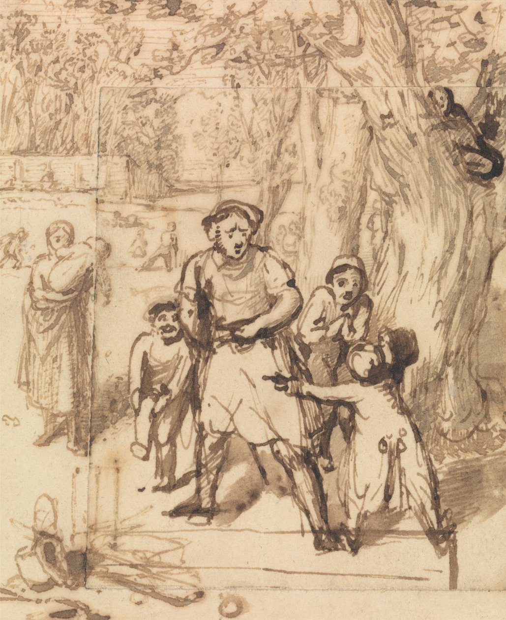Kampen afbrudt af William Mulready
