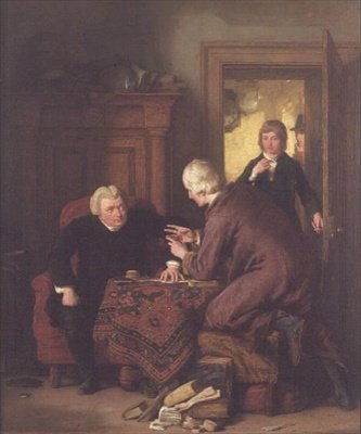 Whiston-kontroversen af William Mulready