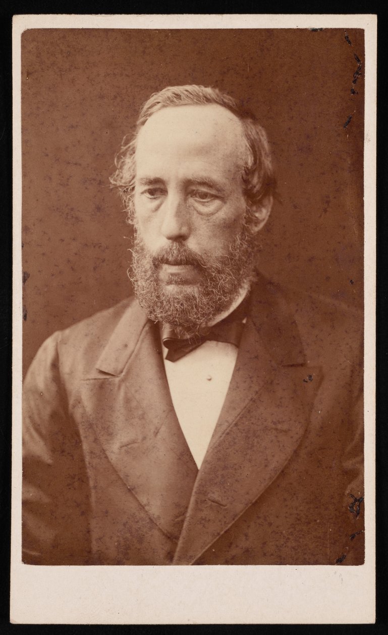 Portræt af James Croll 1821-1890, før 1876. af William Neilson