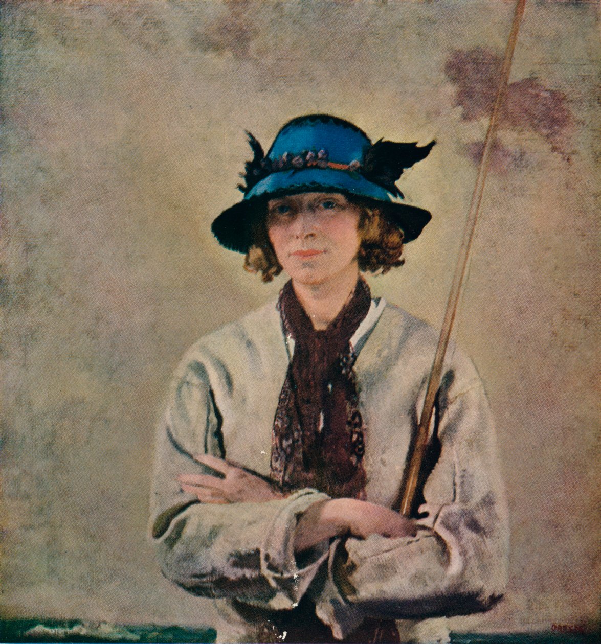 Lystfiskeren, c1912 af William Newenham Montague Orpen
