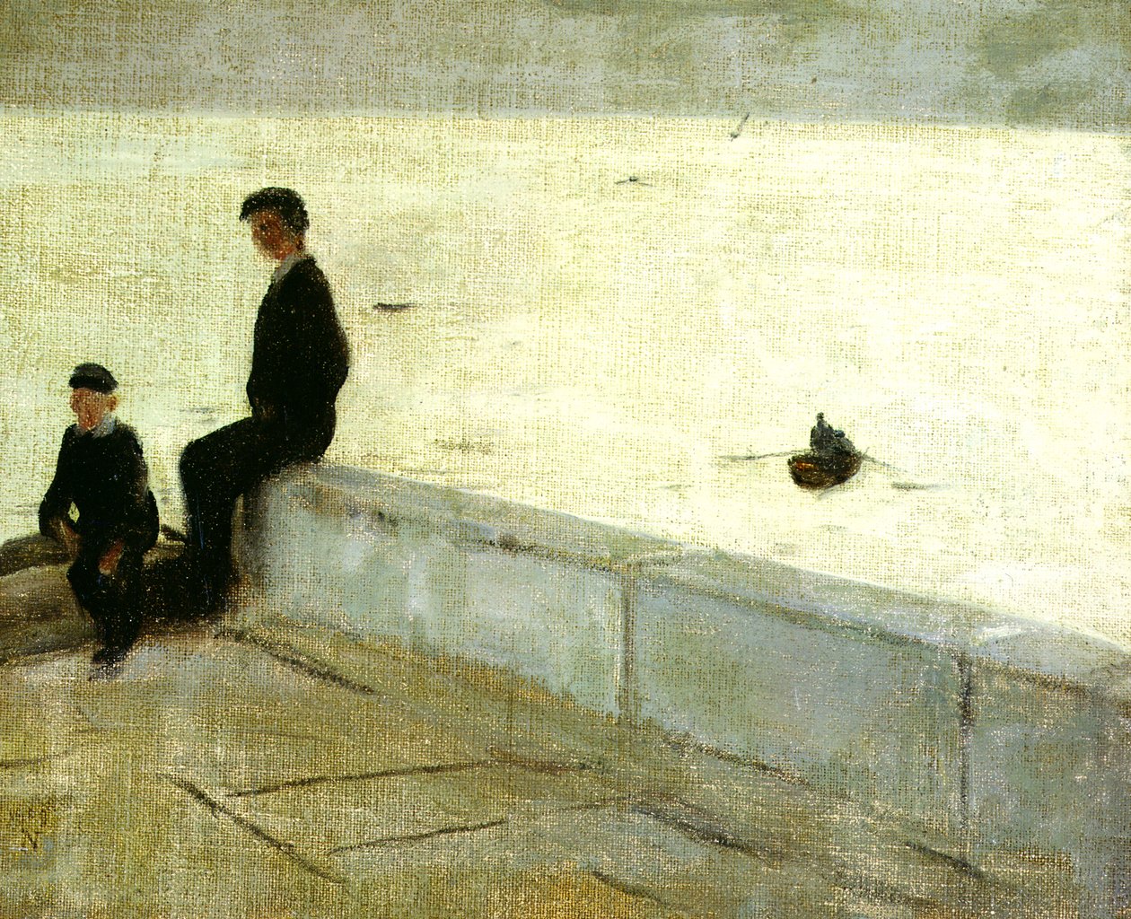 Drenge på en mole af William Nicholson
