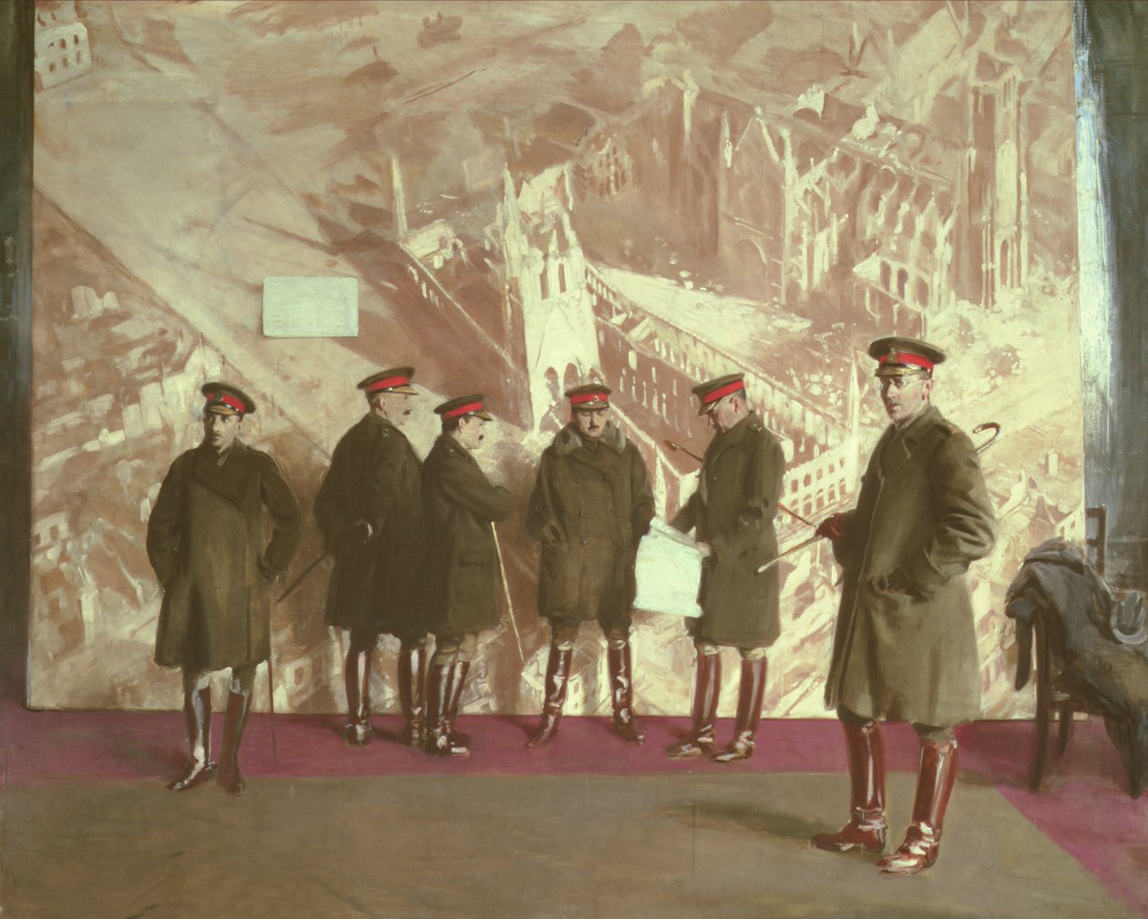 stab i det canadiske hovedkvarter af William Nicholson