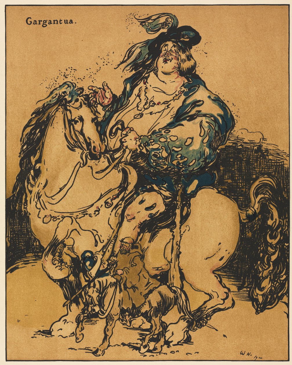 Romantikkens karakterer: Gargantua af William Nicholson