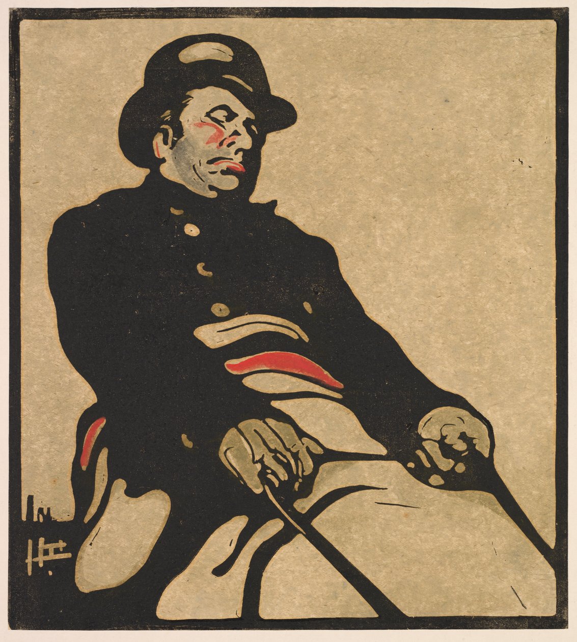 London typer: buschauffør af William Nicholson