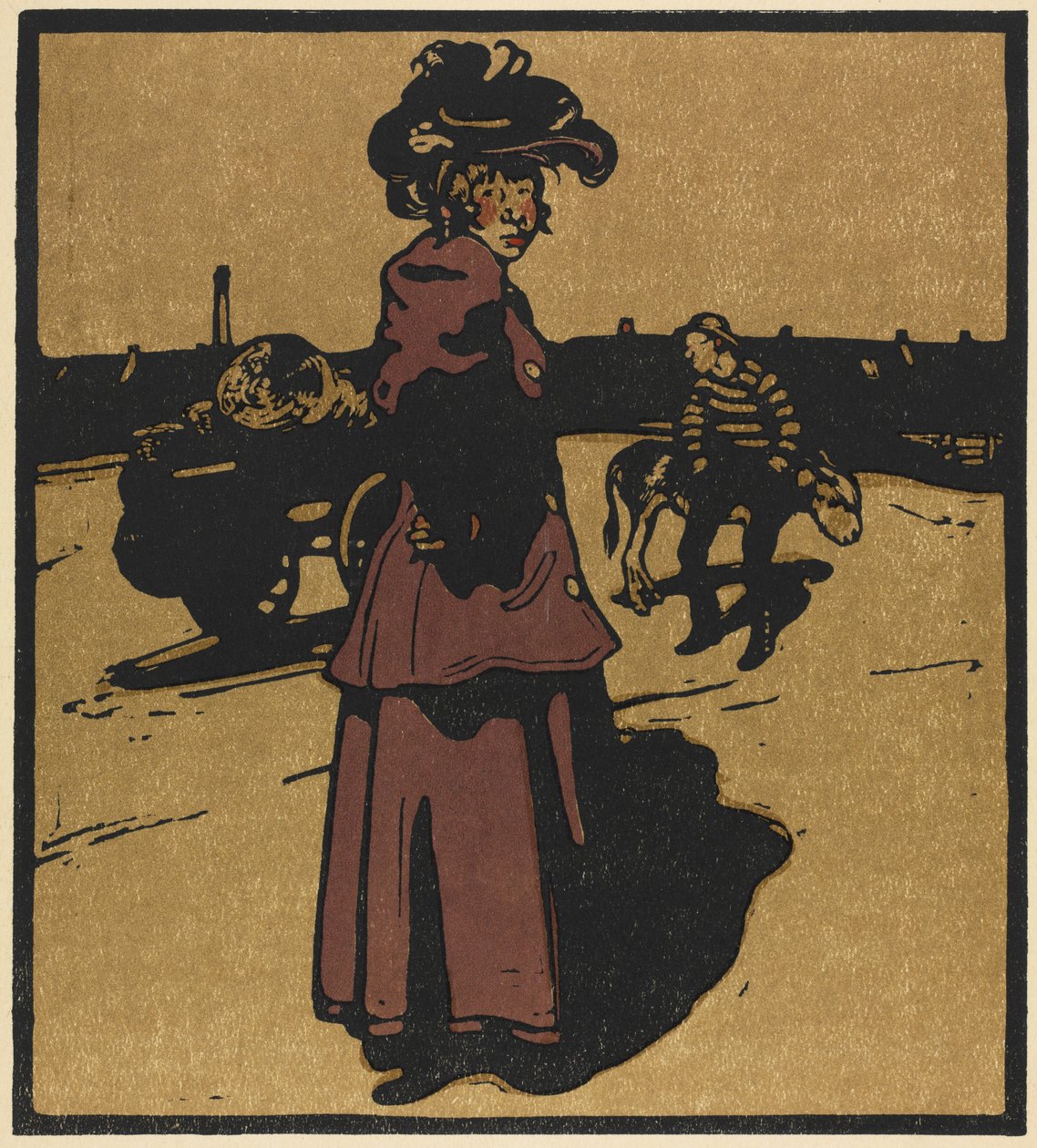 London-typer: Costermonger af William Nicholson