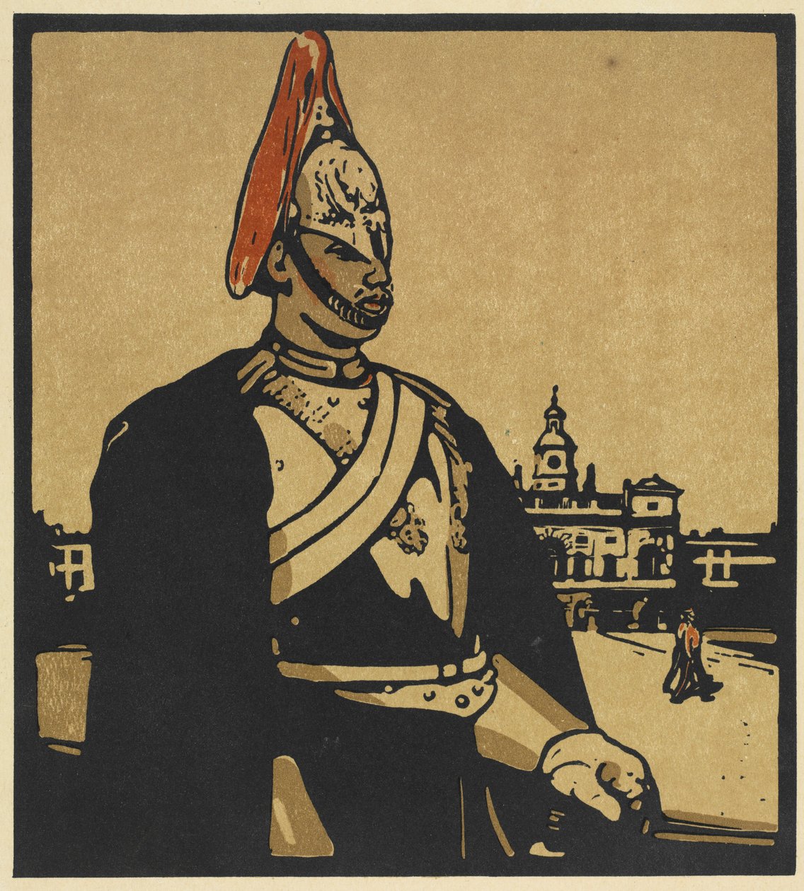 London-typer: Vagtmand af William Nicholson