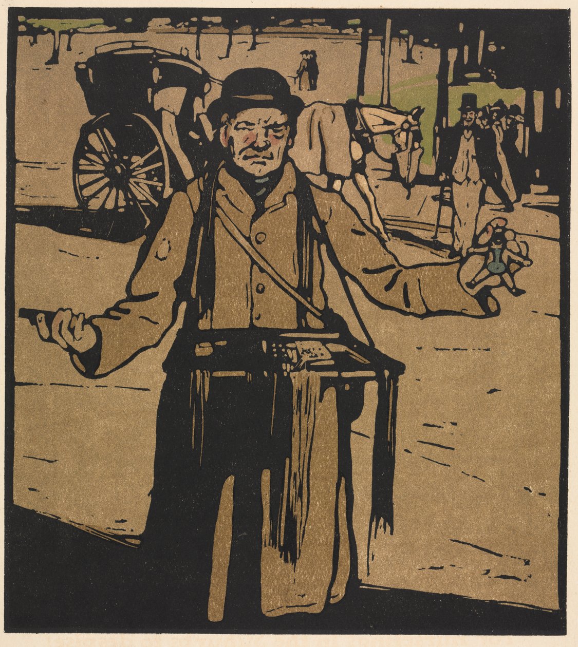 London typer: Hawker af William Nicholson