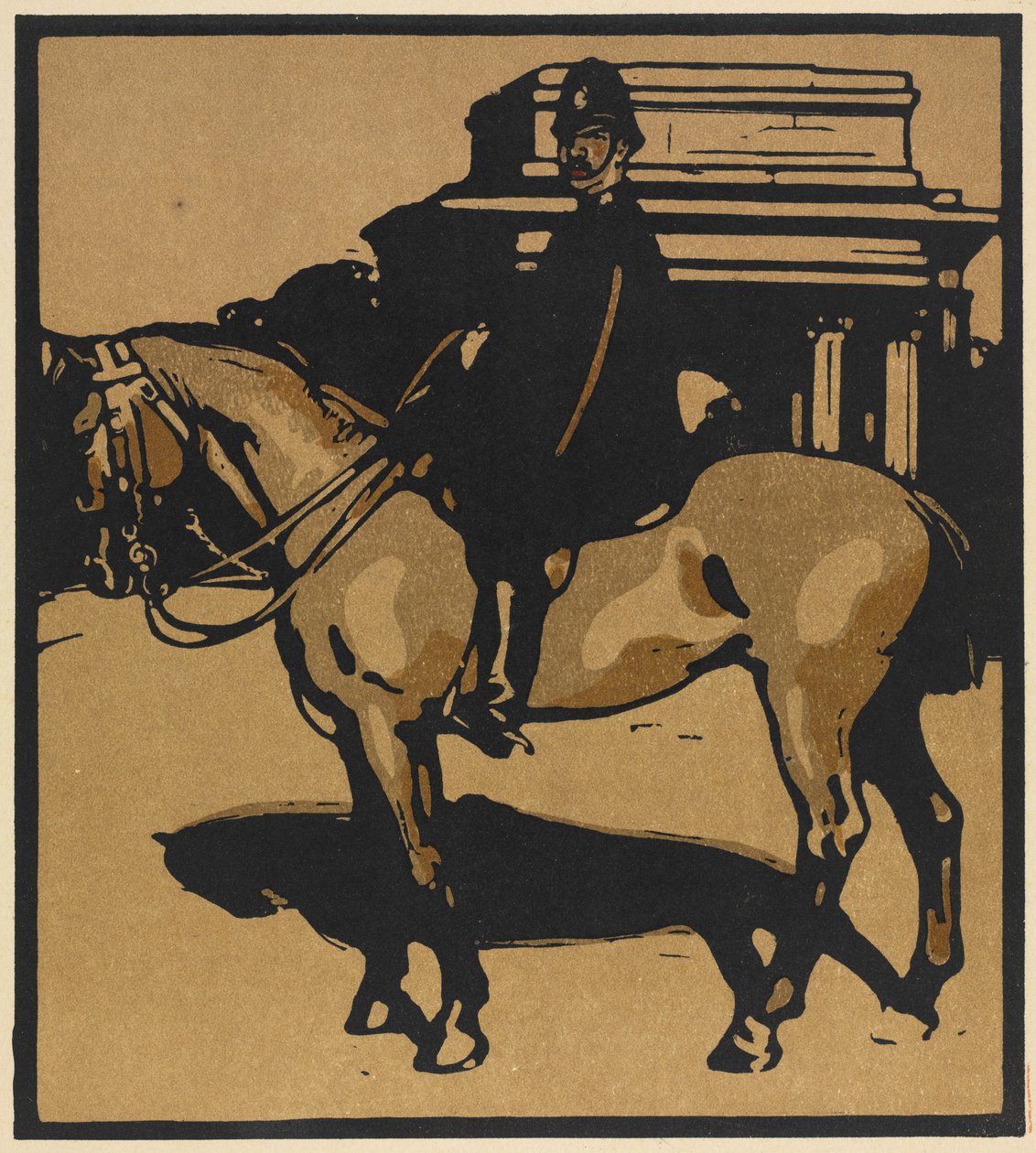 London-typer: politimand (Constitution Hill) af William Nicholson