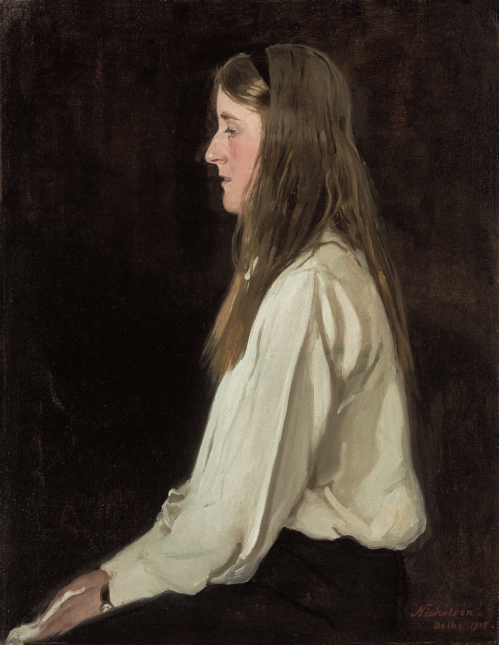 Portræt af Diamond Hardinge (1900-1927) af William Nicholson