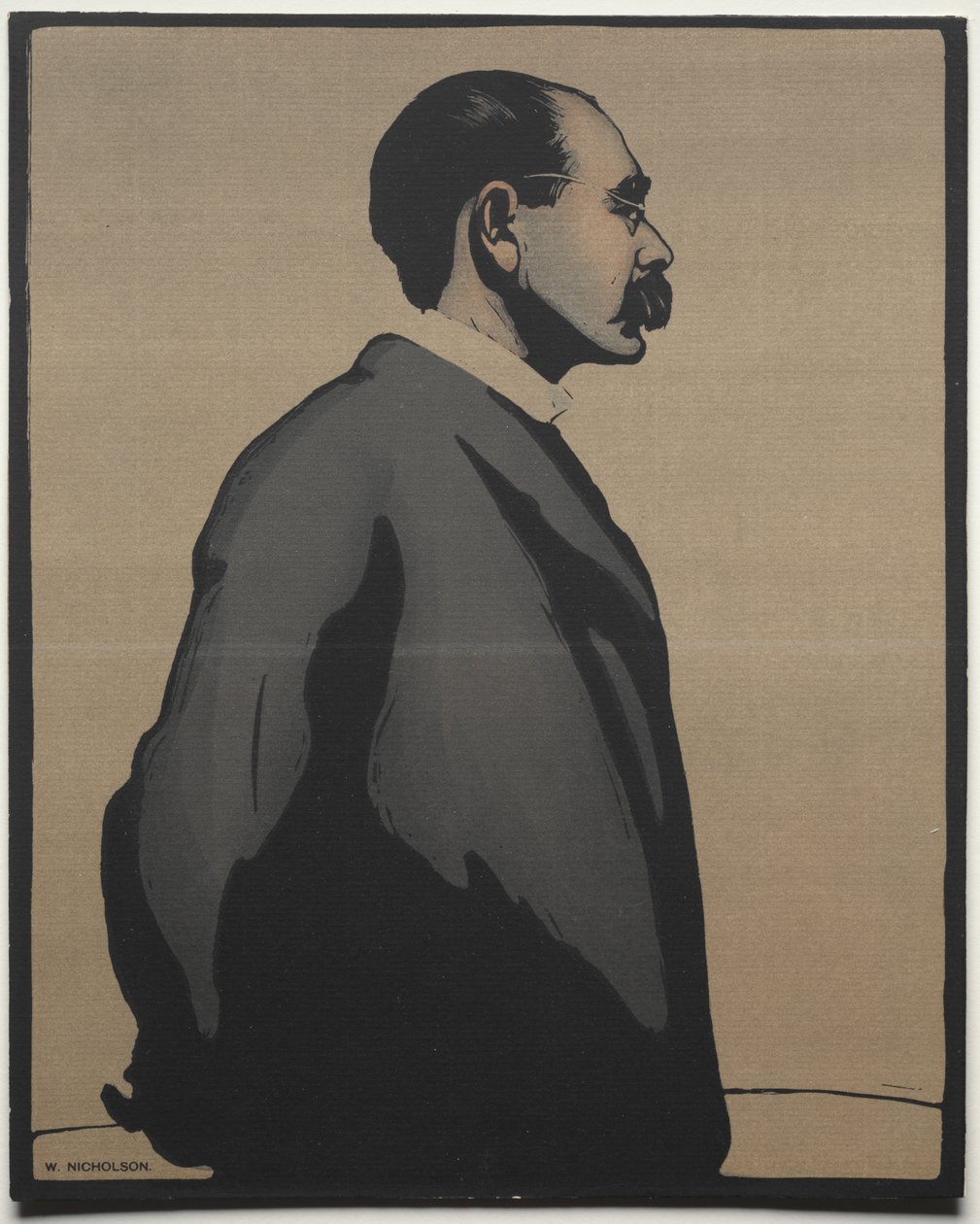 Rudyard Kipling af William Nicholson